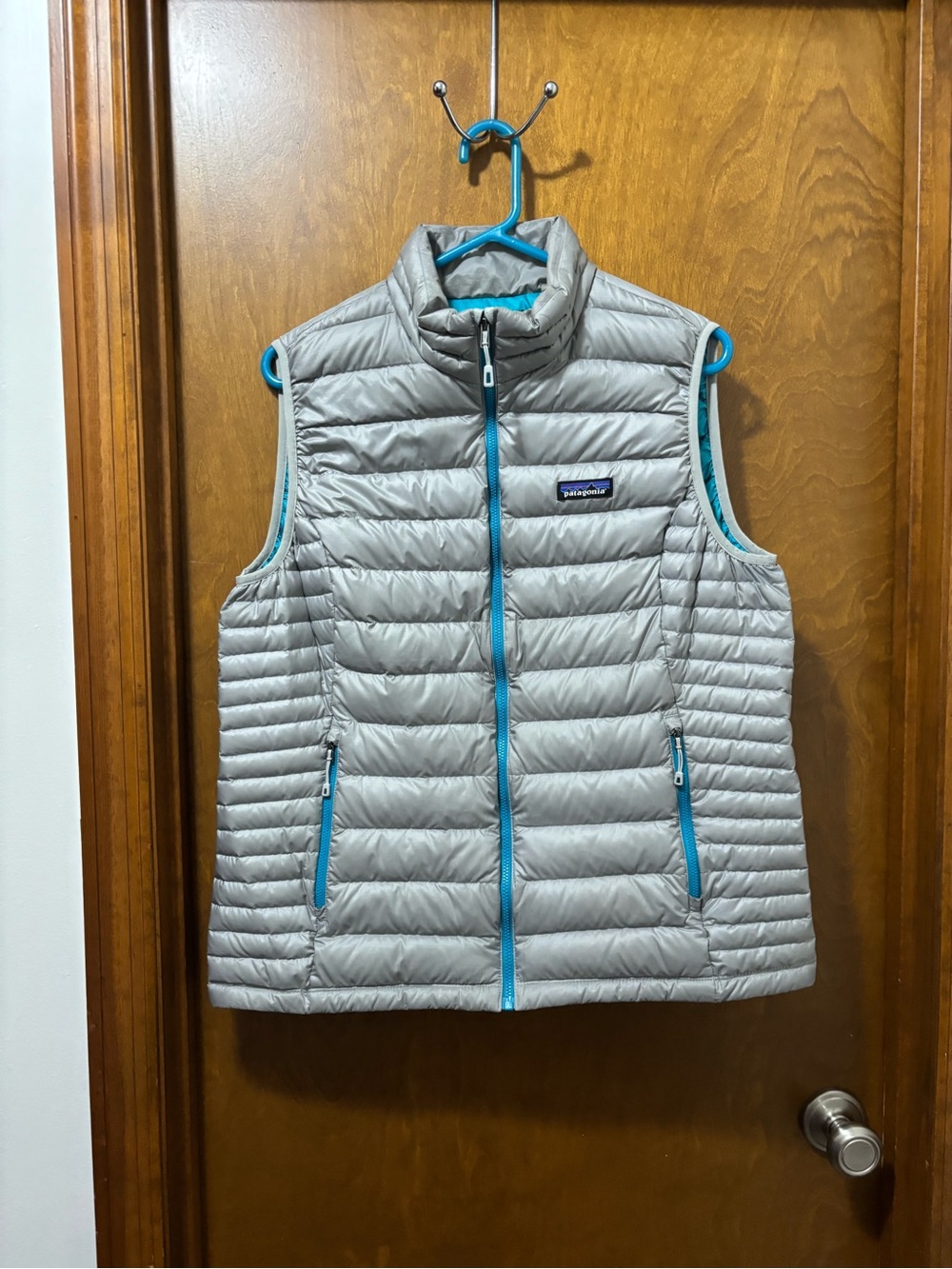 PATAGONIA, Down Sweater Vest, Feather Grey, Women's XL